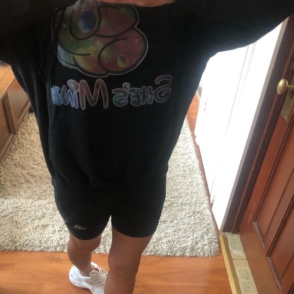 - She’s mine black hoodie - Picture 5 of 5
